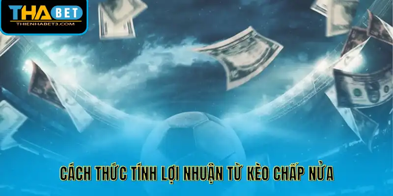 Cách thức tính lợi nhuận từ kèo chấp nửa