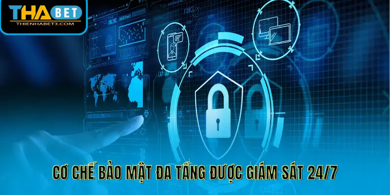 Cơ chế bảo mật đa tầng được giám sát 24/7