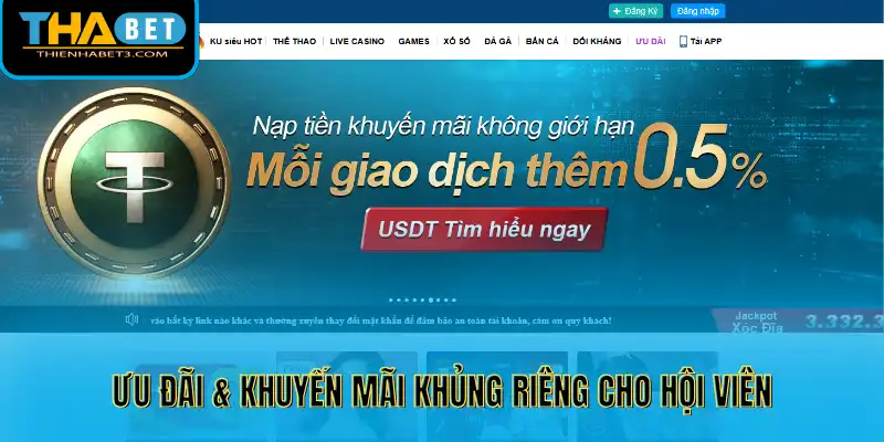 Ưu đãi & khuyến mãi khủng riêng cho hội viên