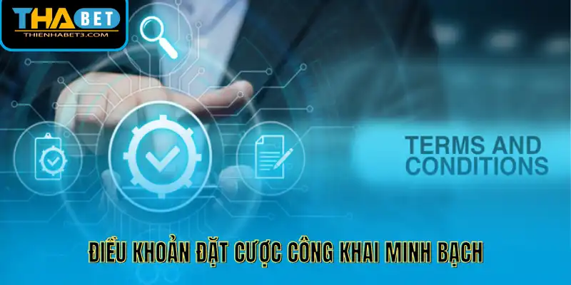 Điều khoản đặt cược công khai minh bạch