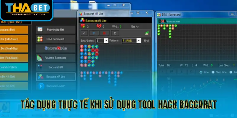 Tác dụng thực tế khi sử dụng tool hack baccarat